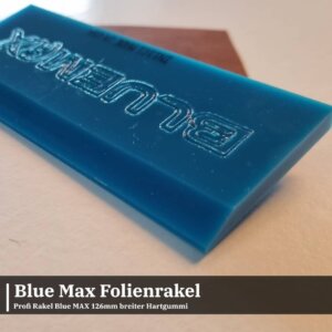 Profi Rakel Blue MAX 126mm breiter Hartgummi