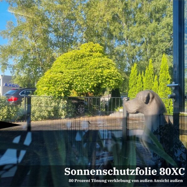 Sonnenschutzfolie 80XC außen