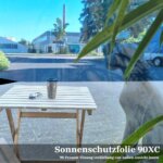 Sonnenschutzfolie 90XC ansicht von innen