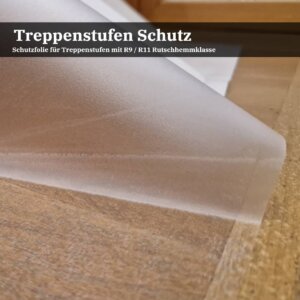 treppenstufen schutz transparent rutschhemmklasse r11