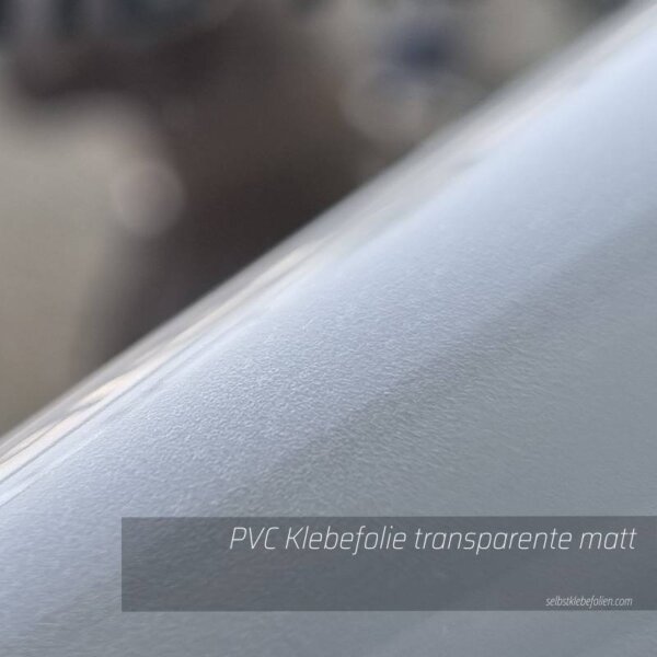 PVC Klebefolie transparente matt